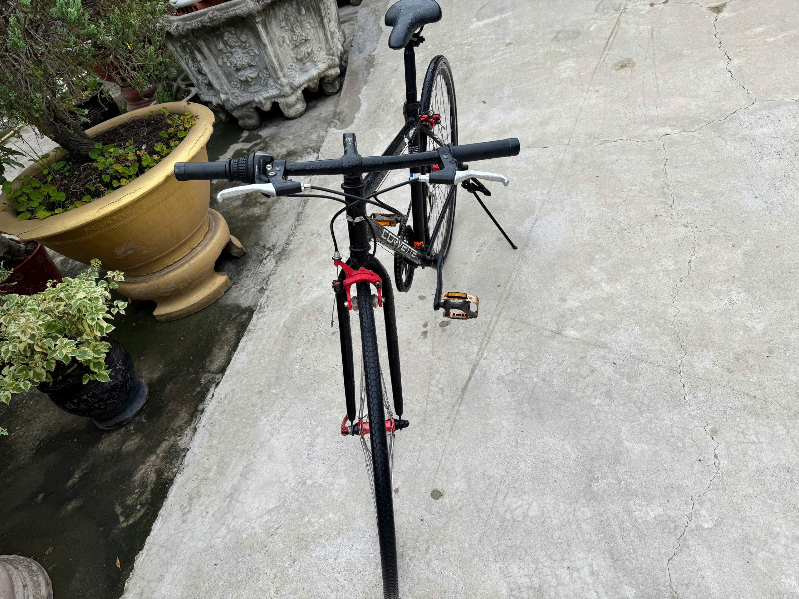 Xe đạp thể thao nhập Nhật - Đen 4 Xe đạp thể thao nhập Nhật - Đen - Ảnh 4