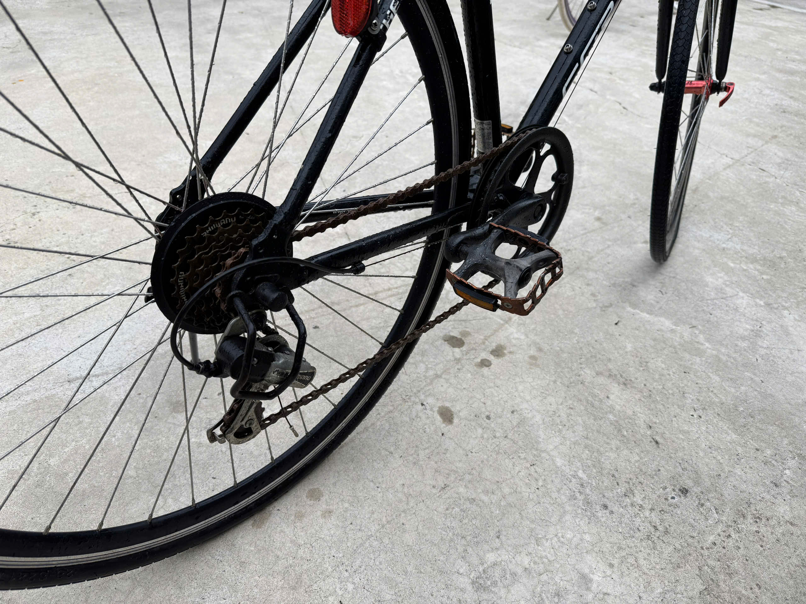 Xe đạp thể thao nhập Nhật - Đen 2 Xe đạp thể thao nhập Nhật - Đen - Ảnh 2