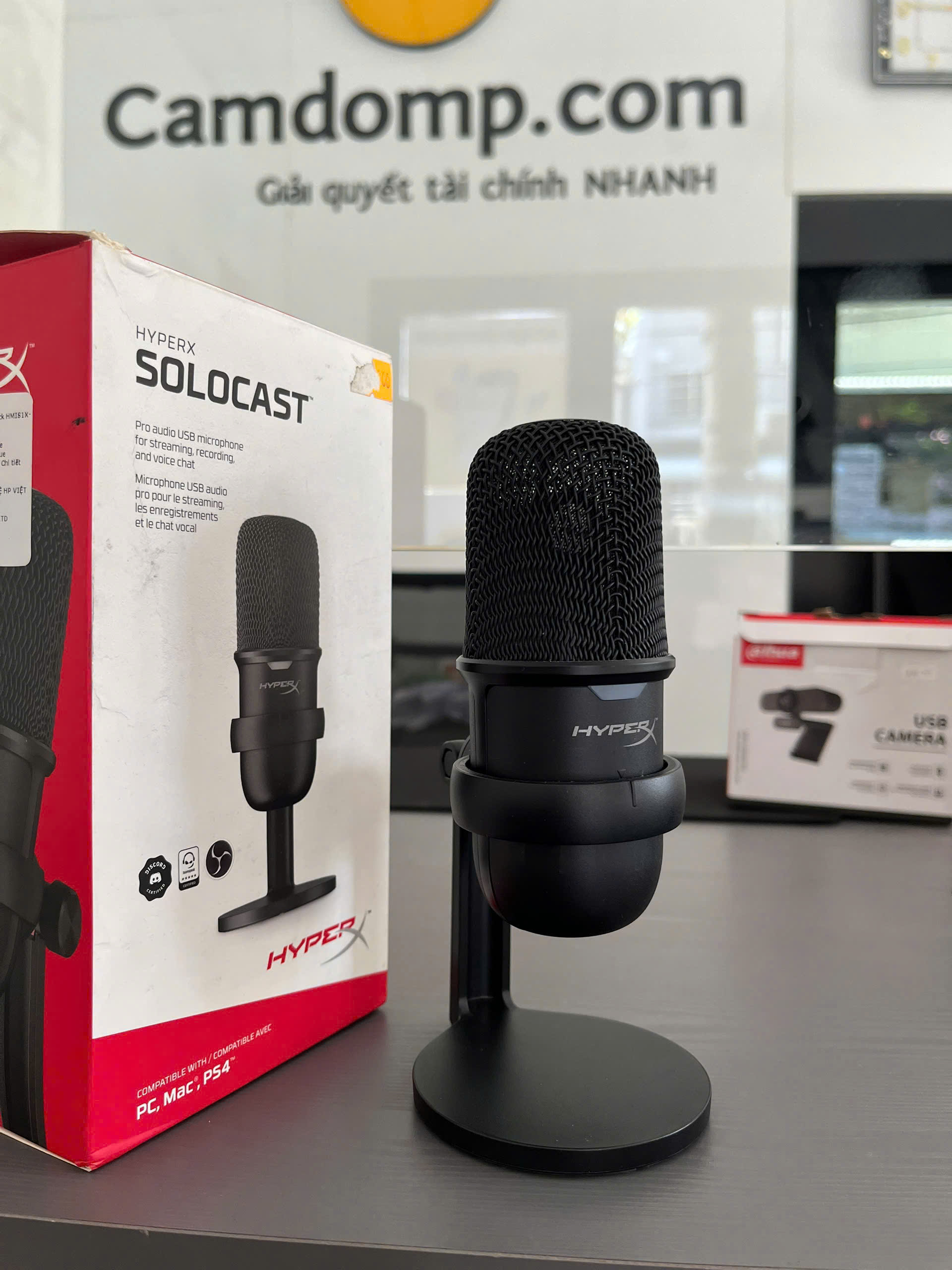 Micro HyperX SoloCast 99% 3 Micro HyperX SoloCast 99% - Ảnh 3