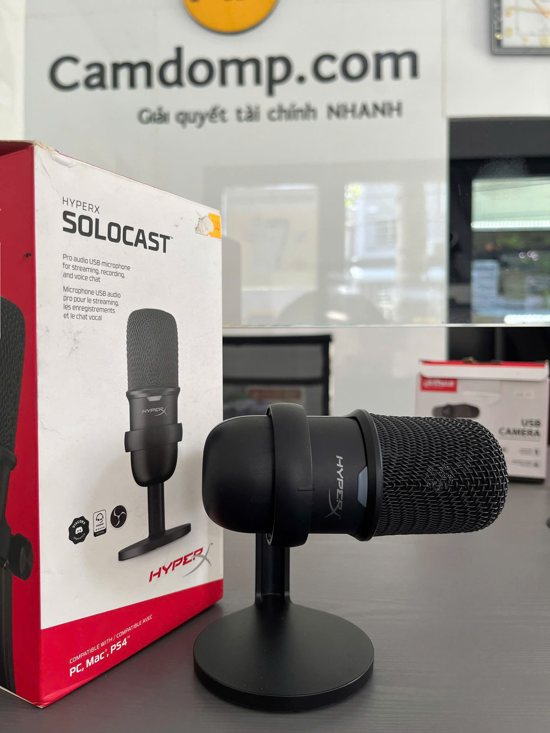 Micro HyperX SoloCast 99% 2 Micro HyperX SoloCast 99% - Ảnh 2