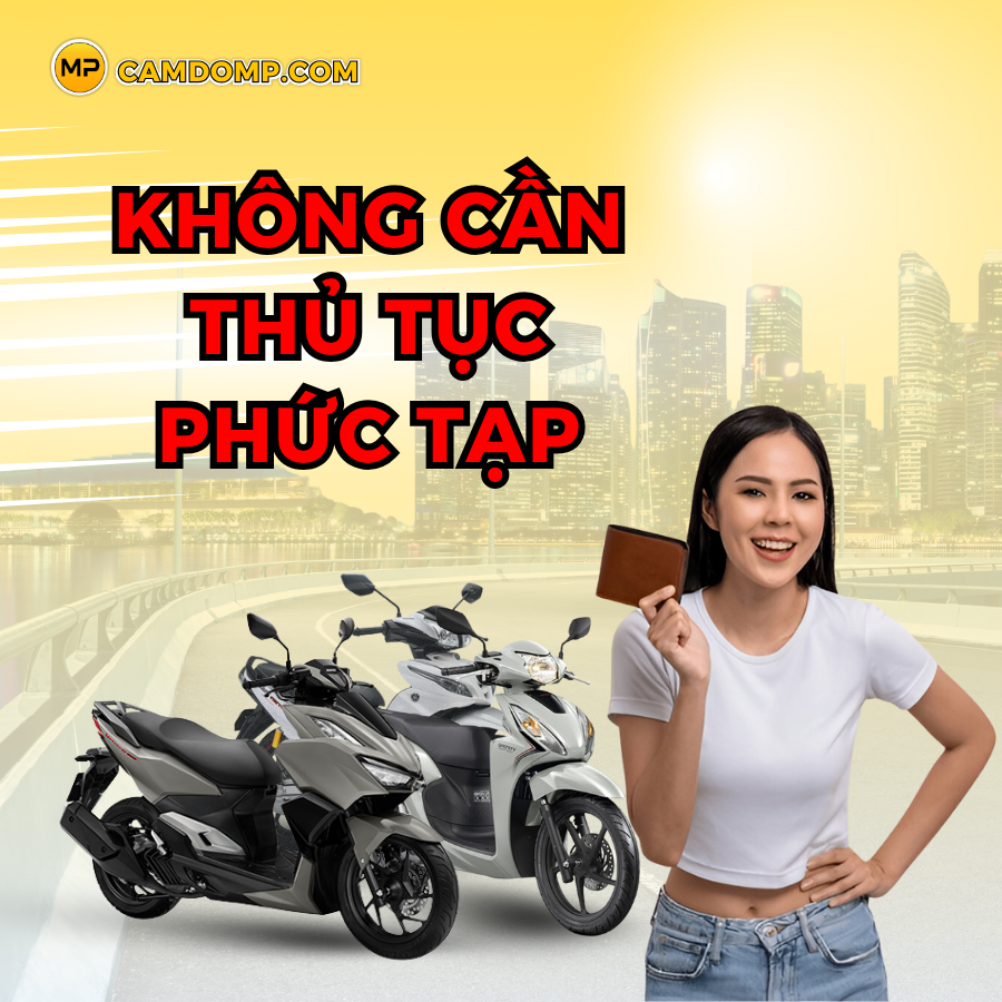 cầm xe máy Cần Thơ với giá tốt