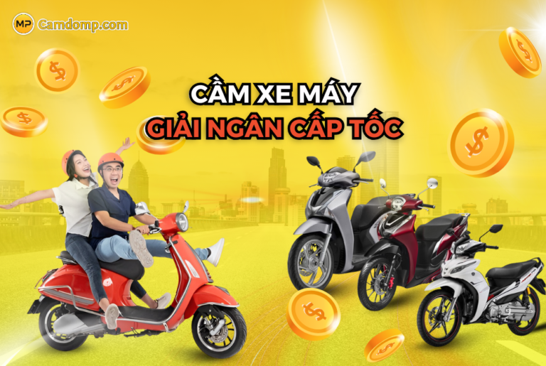 Dịch vụ cầm xe máy 24/7 tại Cần Thơ