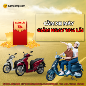 ƯU ĐÃI VOUCHER THÁNG 2 GIẢM 10% LÃI SUẤT – CẦM XE MÁY